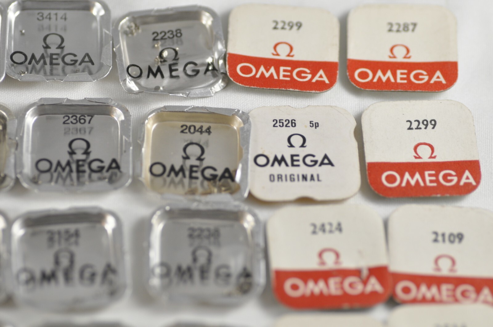 omega screw screws NOS variations