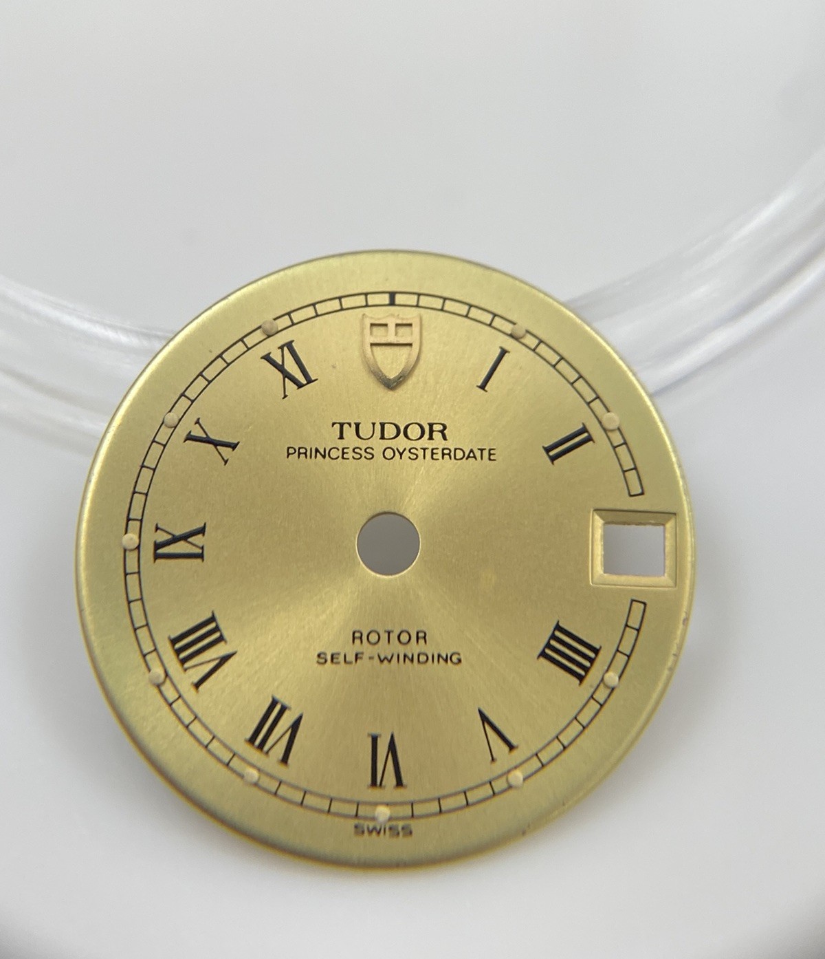 Genuine Tudor Prince Oysterdate Rotor Gold Ladies Cal. ETA 2651/2671 Roman Dial