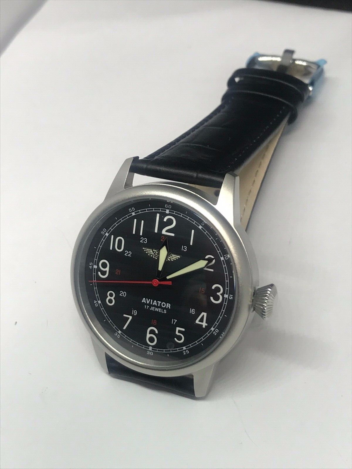 RAKETA mechanism 2609 USSR new case steel MANS WRISTWATCH marriage