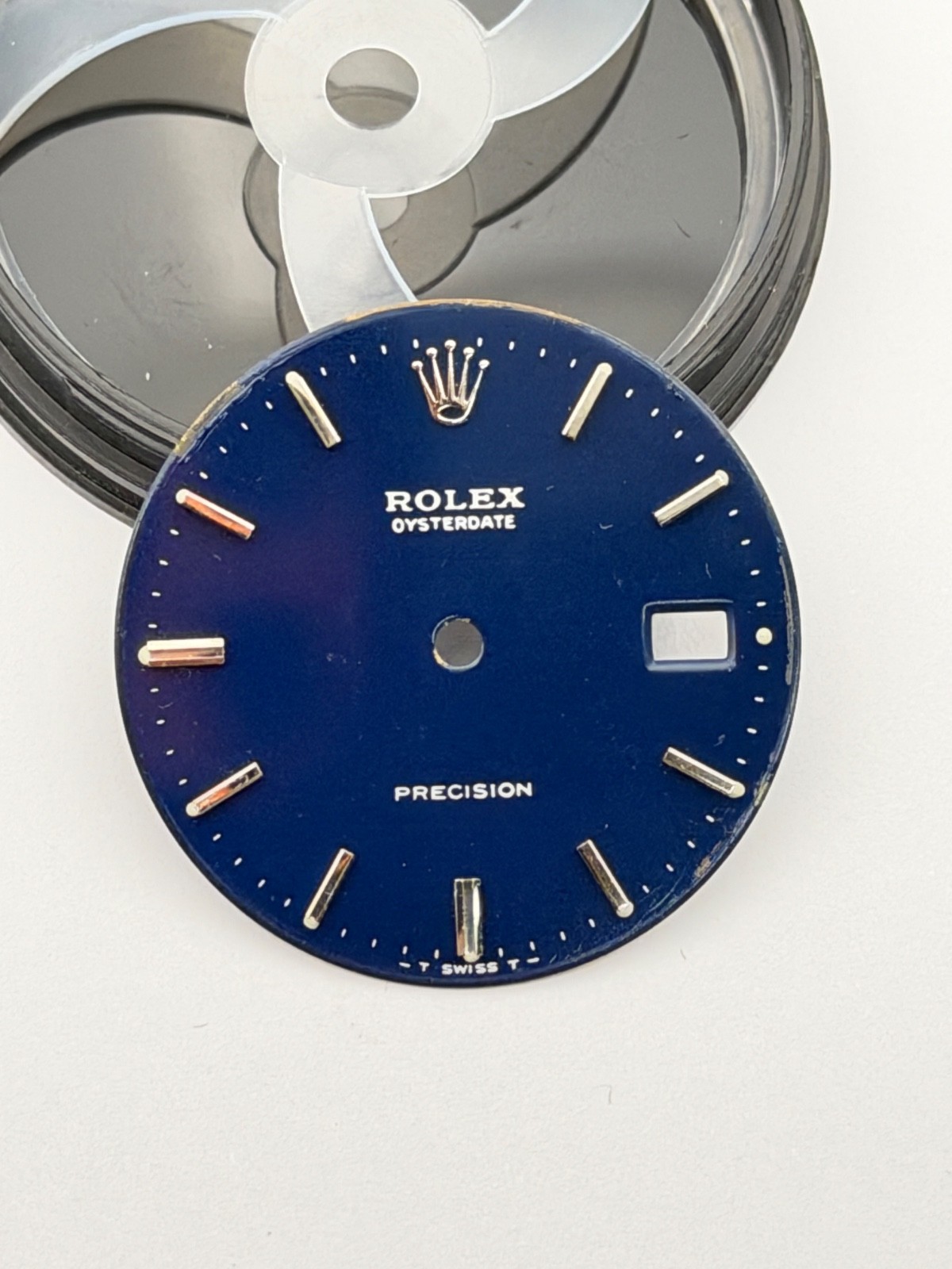 rolex 6694 blue dial precision dial oyster date