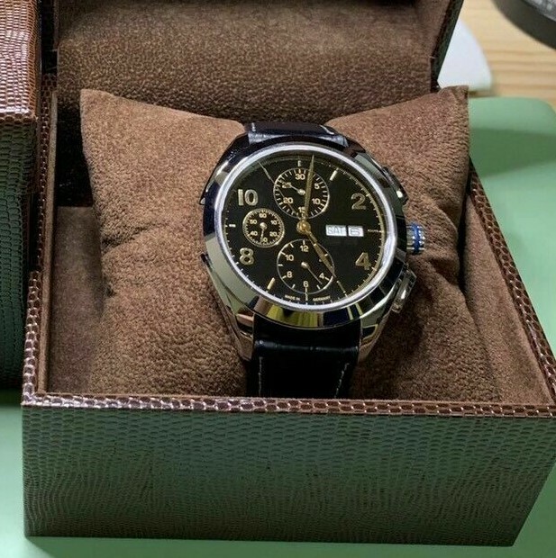 DIY KIT ETA Valjoux 7750 Watch Case + Dial + Hands 2x Sapphire 42mm watches mens
