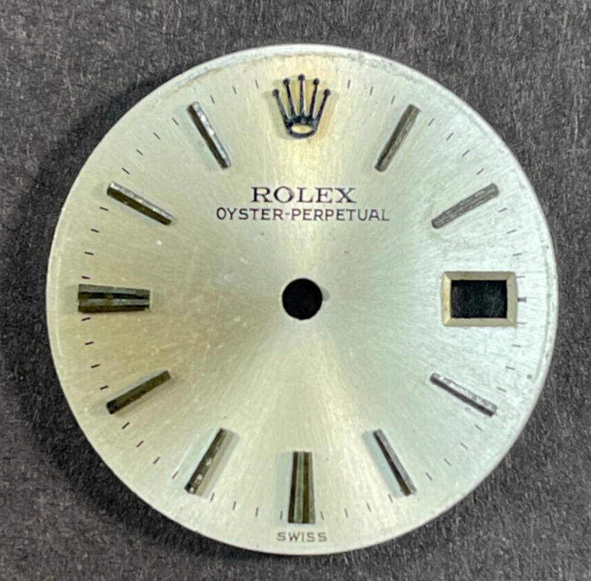 Vintage Rolex Oyster Perpertual Date Watch Dial 26mm Case 6517 6519 6917 Swiss