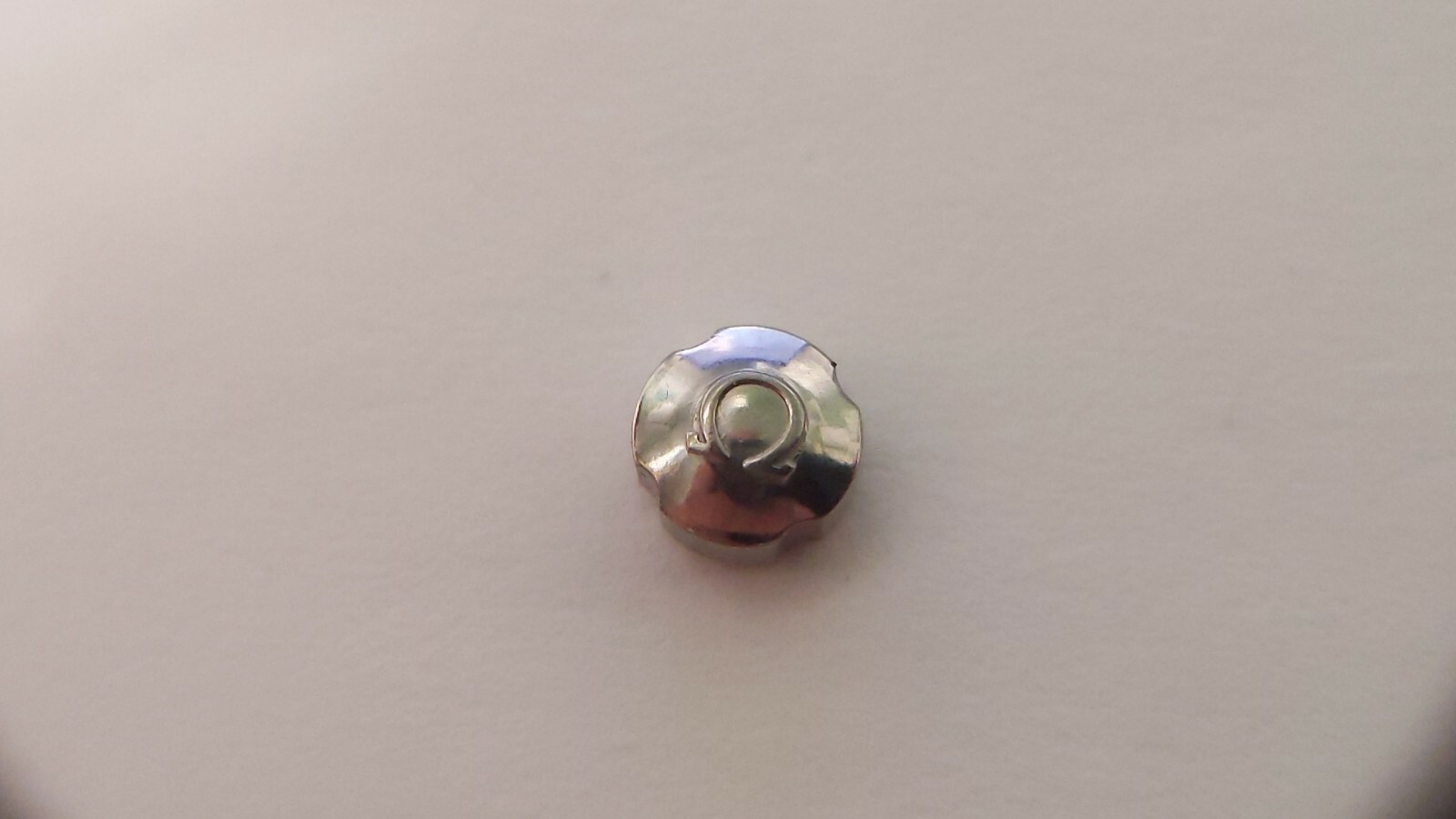 Swiss Made Unbranded CROWN to fit Omega WHITE S/S 4.5mm x 2.0mm T10W CLOVER shap