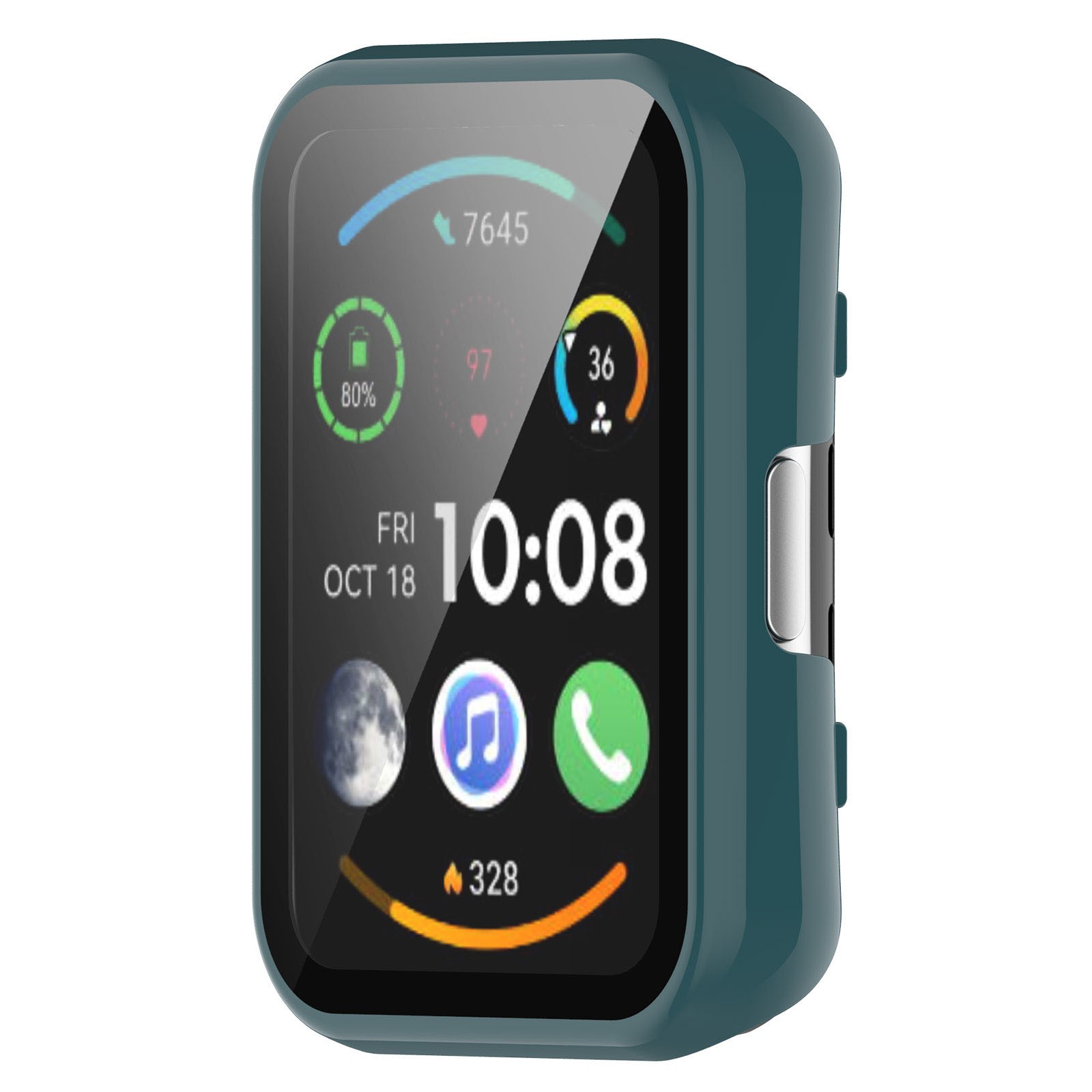 PC+Tempered Film Protective Case for Huawei Watch Fit Special Edition (B39)