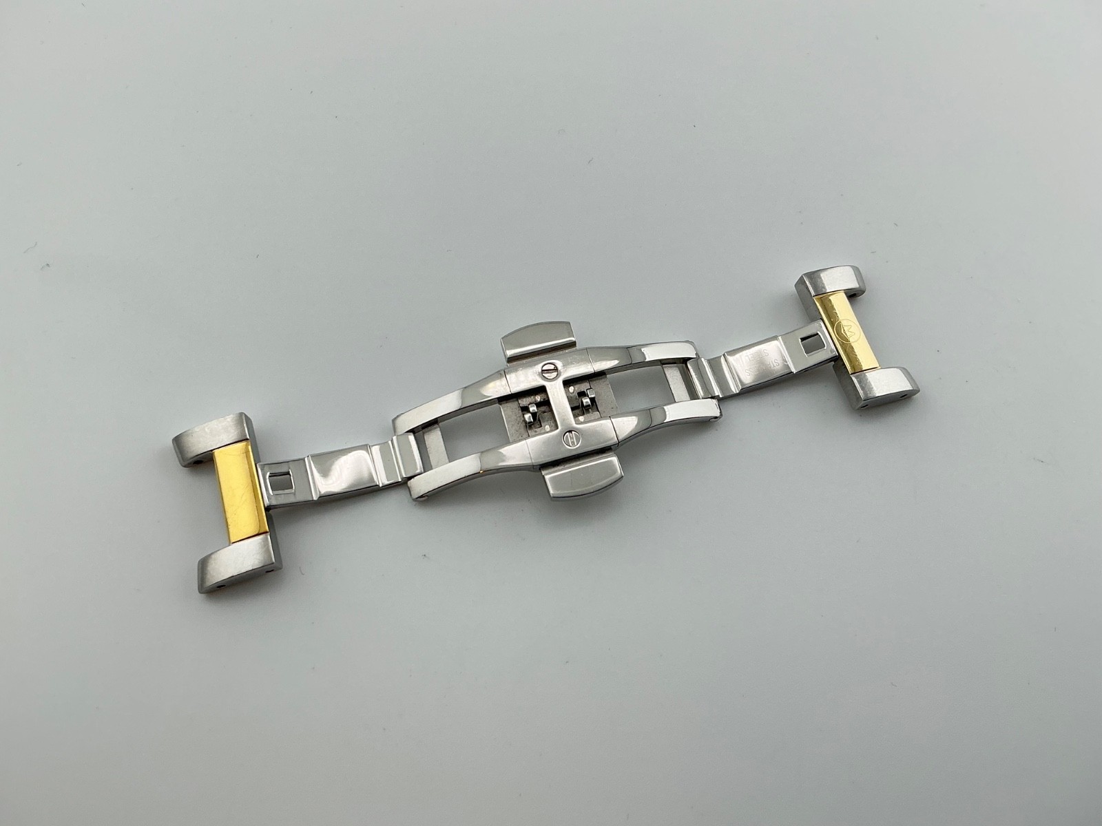 Movado 14.1.19.1389 Stainless Steel and Gold Tone Clasp 20mm 14 1 19 1389