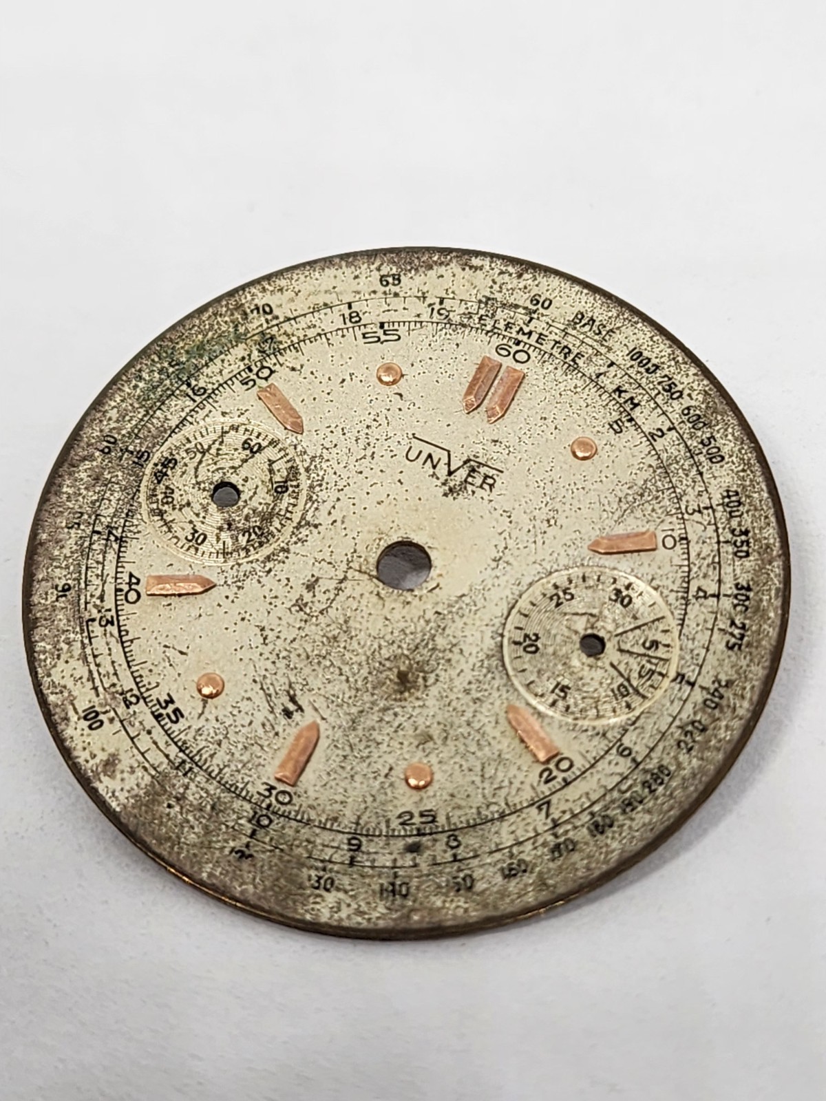 Vintage Unver Chronograph Dial 35.5mm