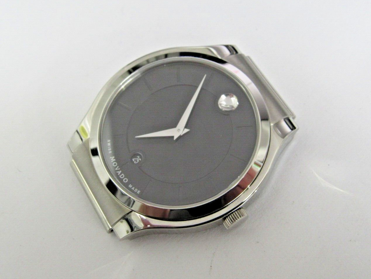 Movado Quadro Mens Watch 0606478 Case