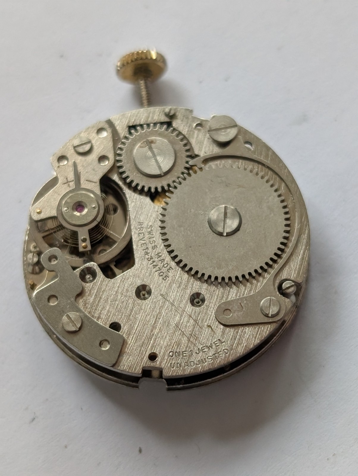 Vintage Baumgartner/BFG 875 Mechanical Watch Movement (Spares/Repairs)