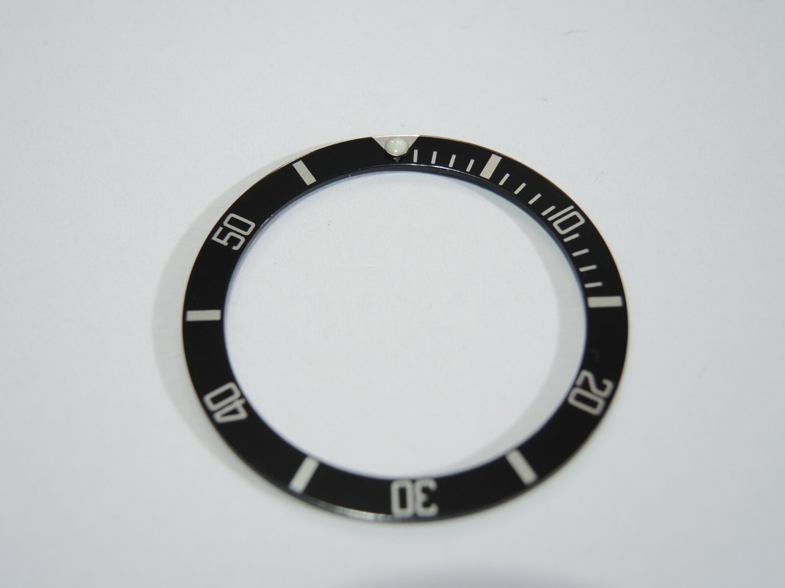 NEW BLACK SUBSTYLE FLAT BEZEL INSERT 33.5MM MEDIUM DIVERS SKX013 (7S26-0030)