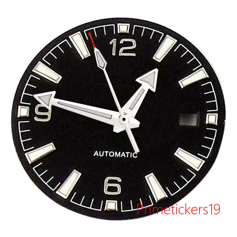 31mm Sterile Watch Dial Hands Fit NH35A NH36A Miyota8215 ETA2824 PT5000 Movement