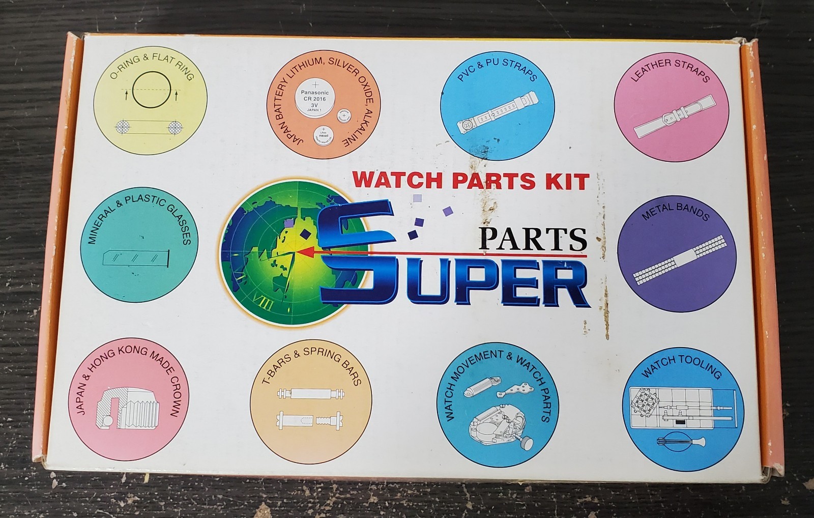 Watchmakers Large Lot of Flat Mineral Watch Crystals 24.1mm – 27.9mm 1.0mm Thick
