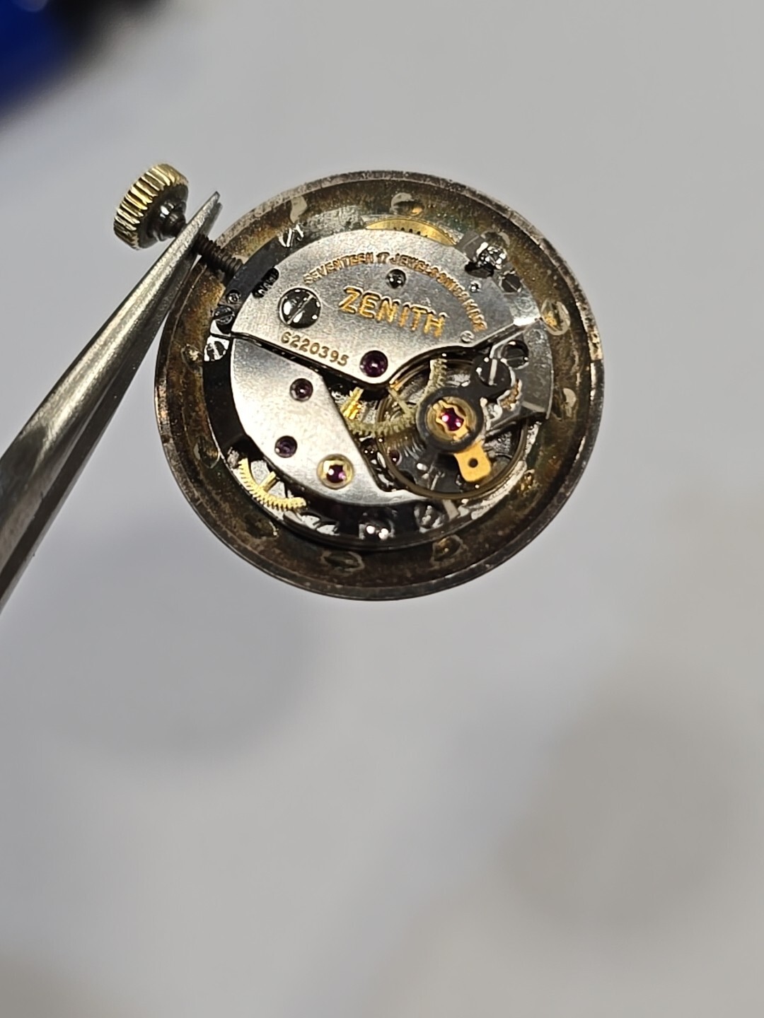 Zenith Complete Mechanism Cal.520 Women Working For Parts See Photo
