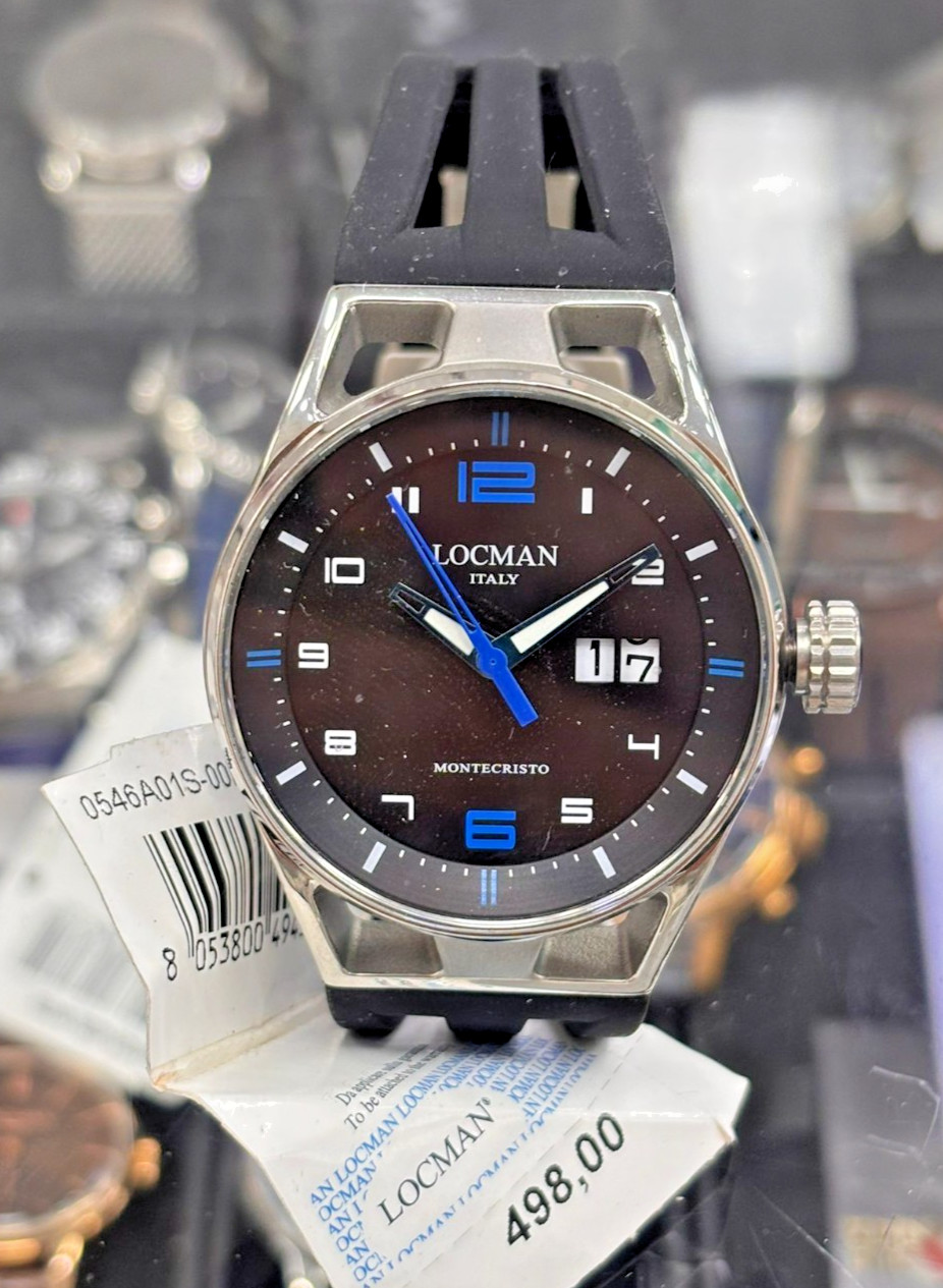 Locman Montecristo 0546A01S-00BKSKSK Quartz Watch