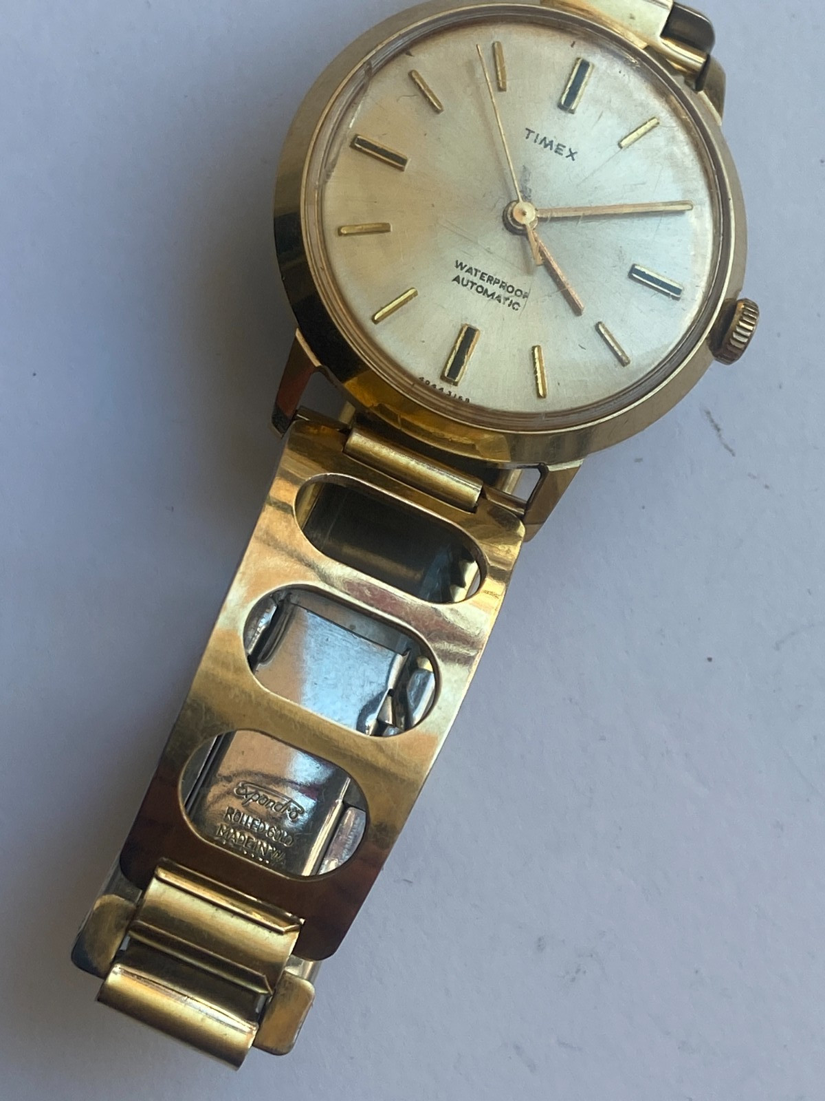 VINTAGE MEN WRIST WATCH SALE FOR PARTS TIMEX 1968 KELTON AUTOMATIC GREAT BRITAIN
