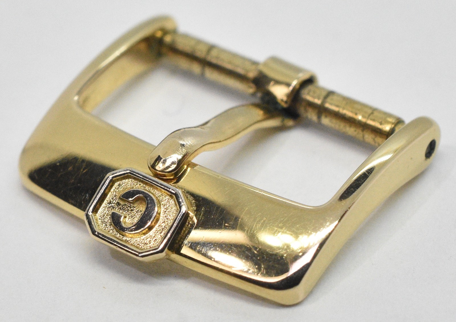 Charriol 16mm Gold Plated Pin Tang Buckle Watch Clasp