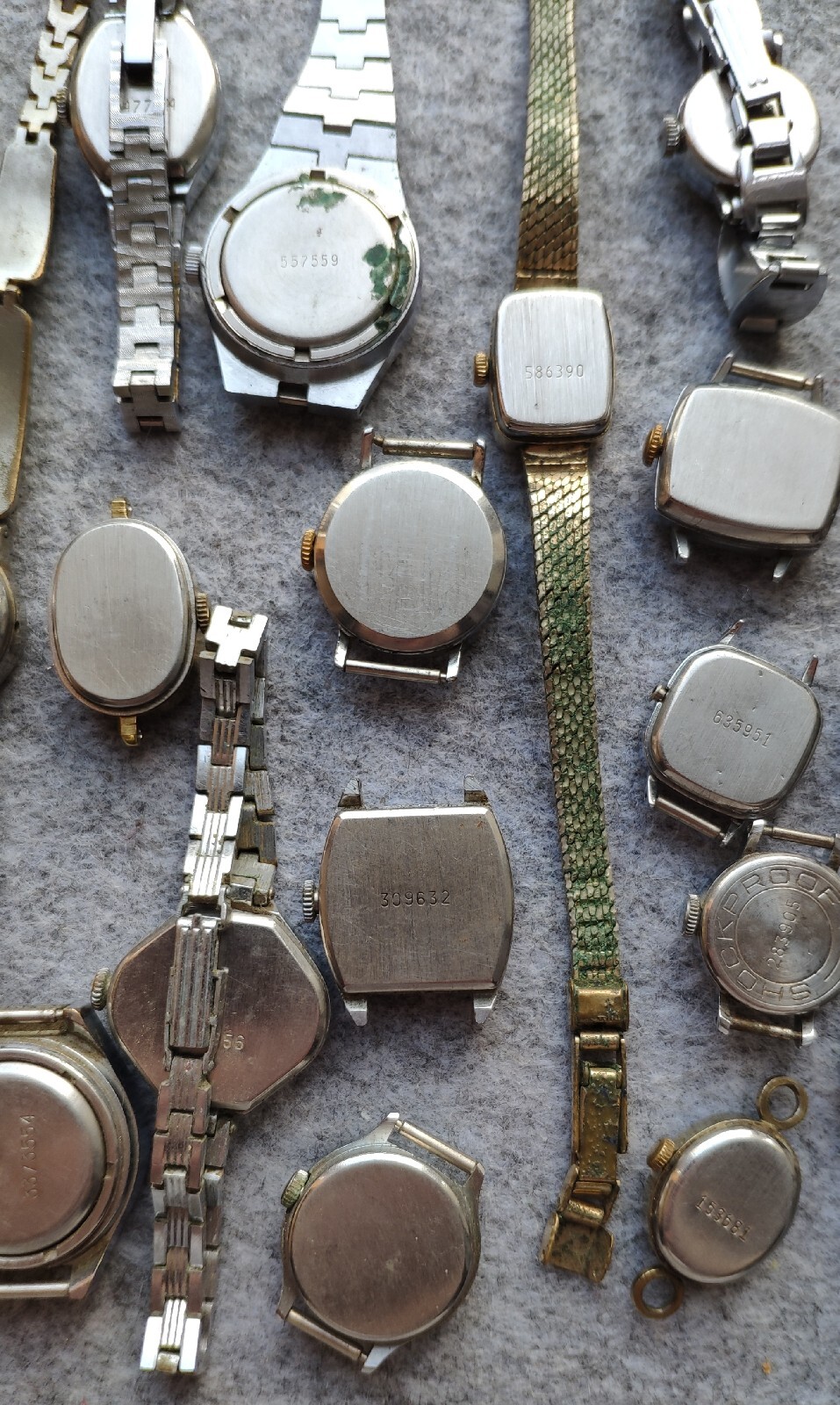 Spare Parts For Soviet Women Watches Vintage USSR Retro. 20 pcs