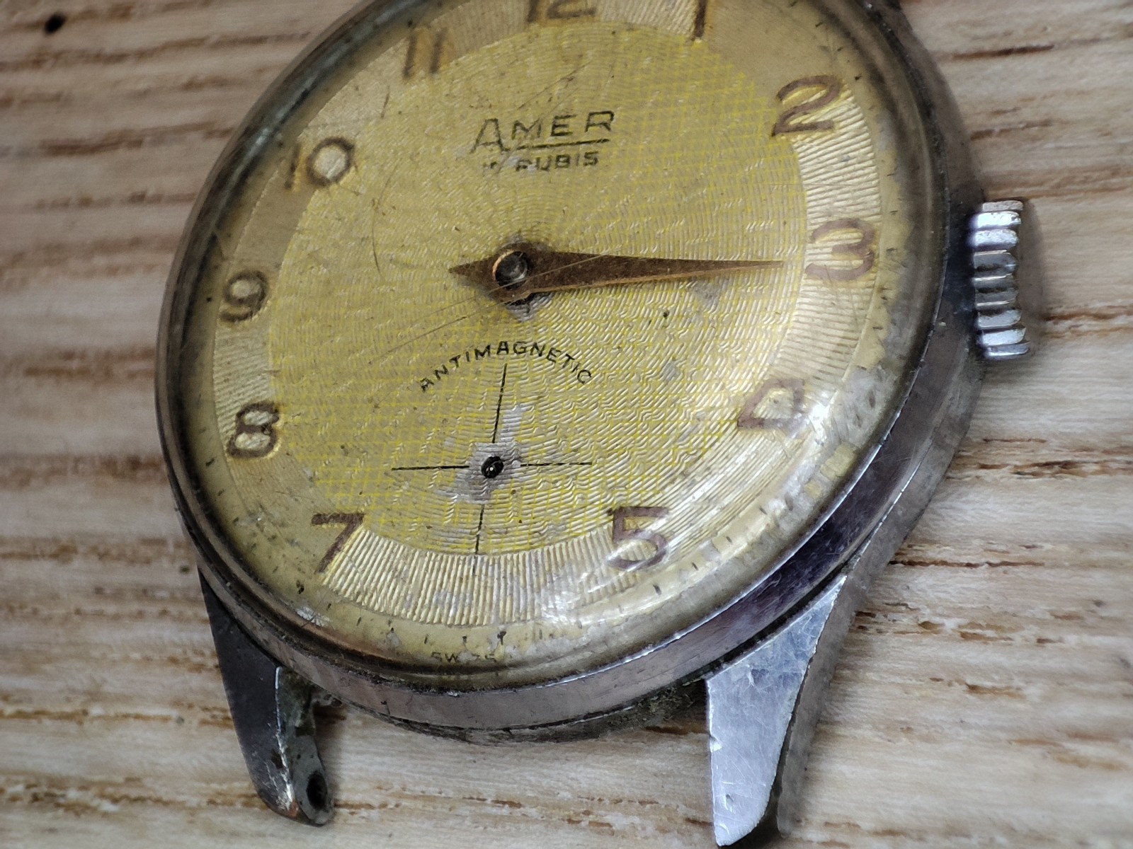 Unitas UT 6325 Watch movement amer – 32.5 mm – for parts and spares