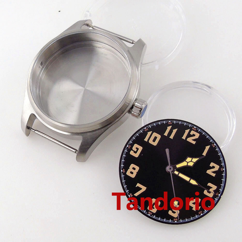 39mm Watch Case for NH35 movement 200m Waterproof Sapphire Crystal Luminous Dial