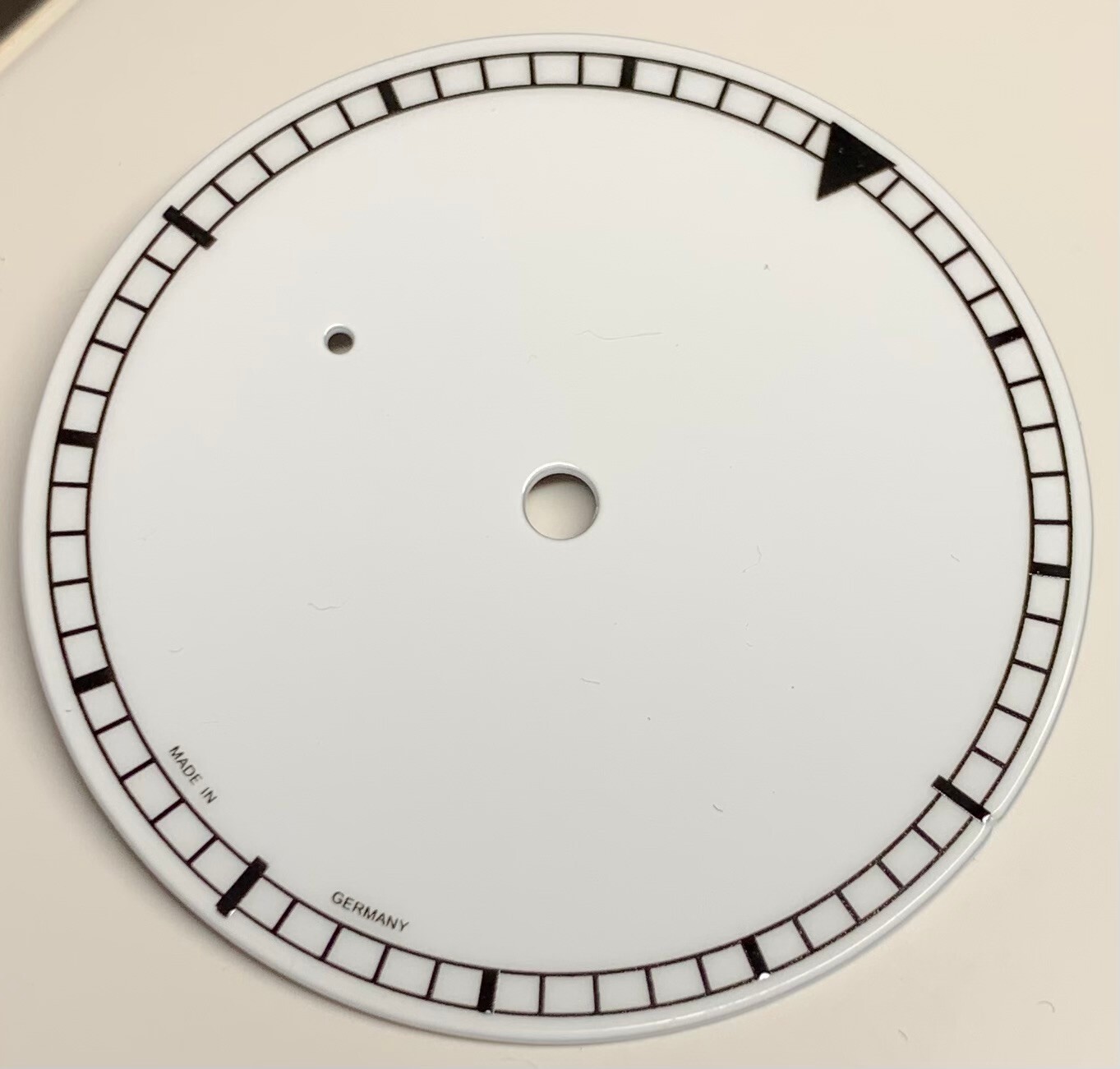 MAGIC HOUR DIAL + HANDS SET DISC FOR ETA 6497-1 WHITE 38.2mm DIAL – NEW!