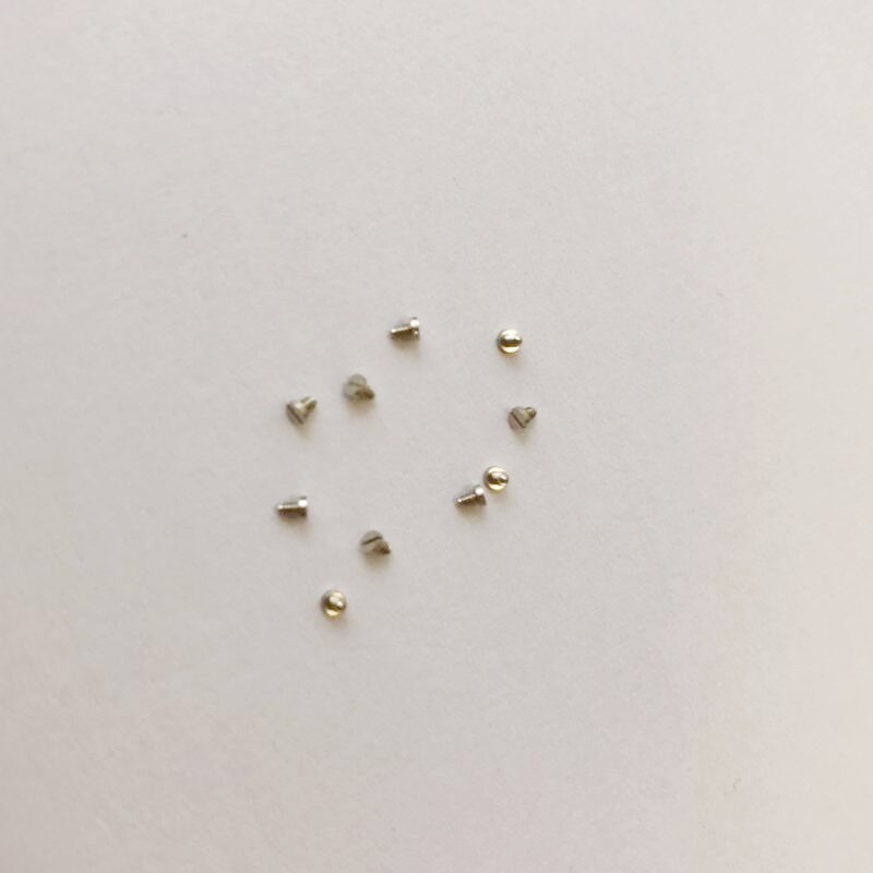 Replacement Mechanical Hand Winding Watch Movement Screws For ST3621/ETA6498