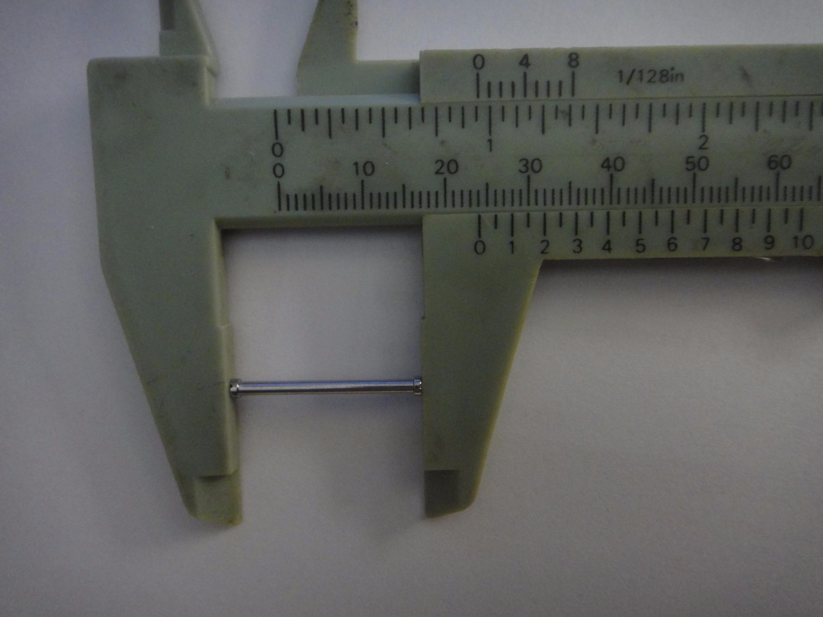 24mm A pair ORIS screws and bar pin for # 82470 TT1 Diver Chronograph Titanium