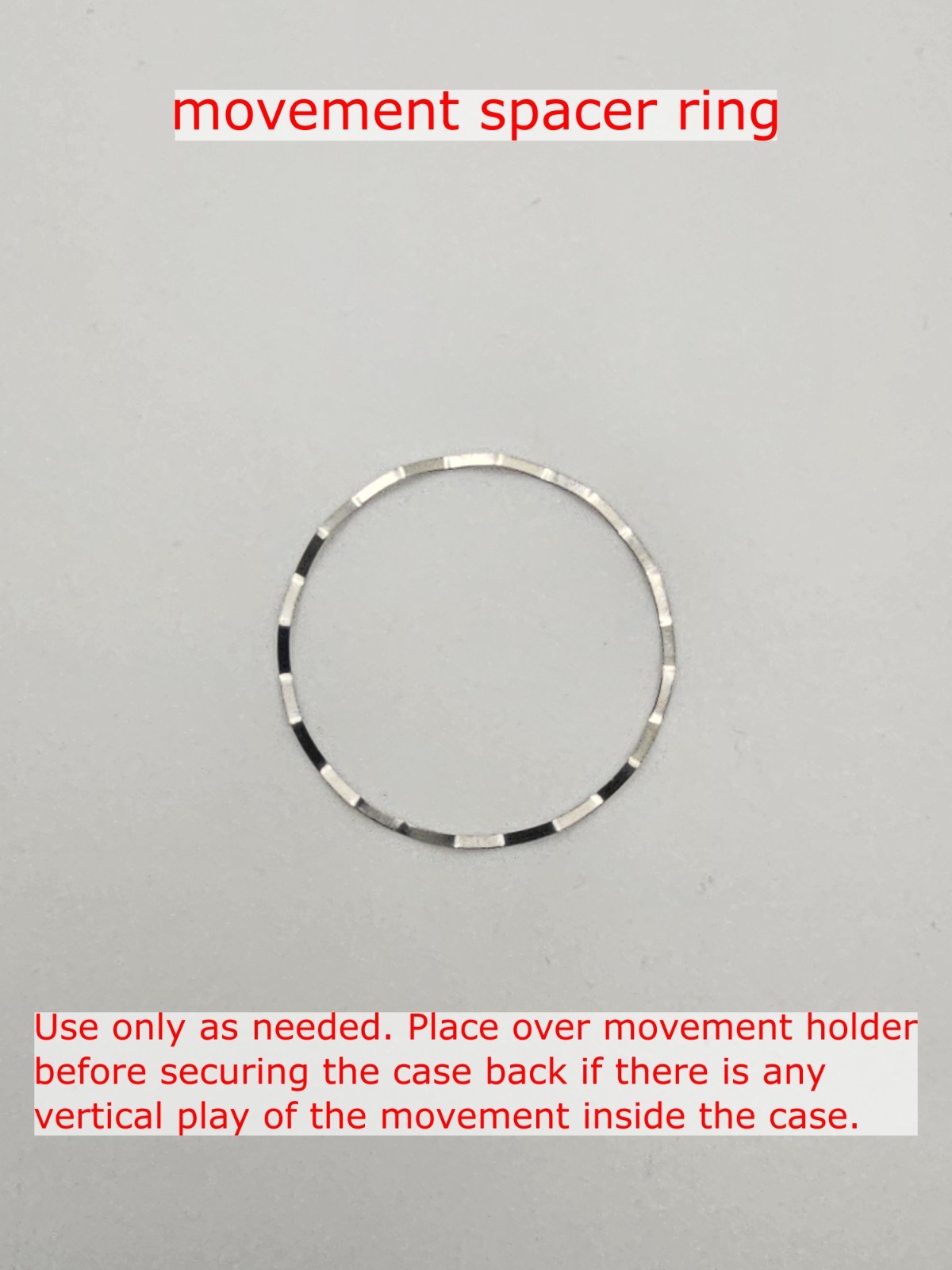 ETA 2824 to NH35 case adapter kit (for ETA or No-Date Seiko dial)