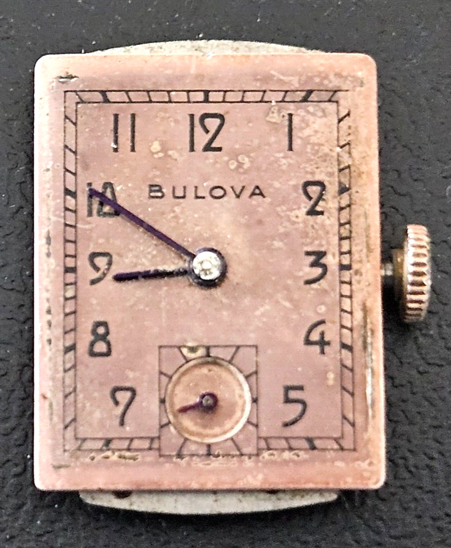 BULOVA 7AK 21J USA WATCH MOVEMENT LOT.125