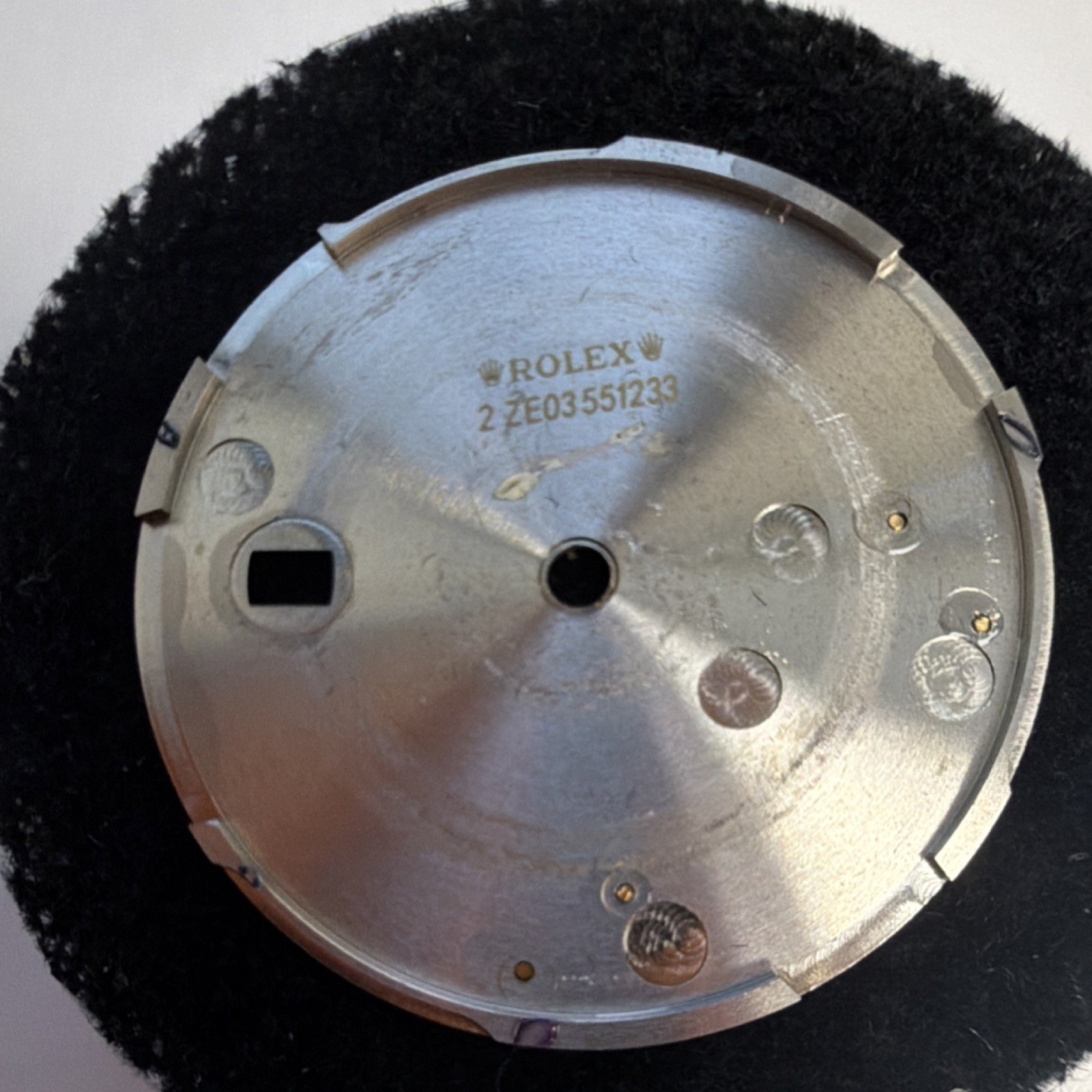 Rolex Custom Silver Diamond Dial w/ Roman Numerals for Rolex 36mm 126233