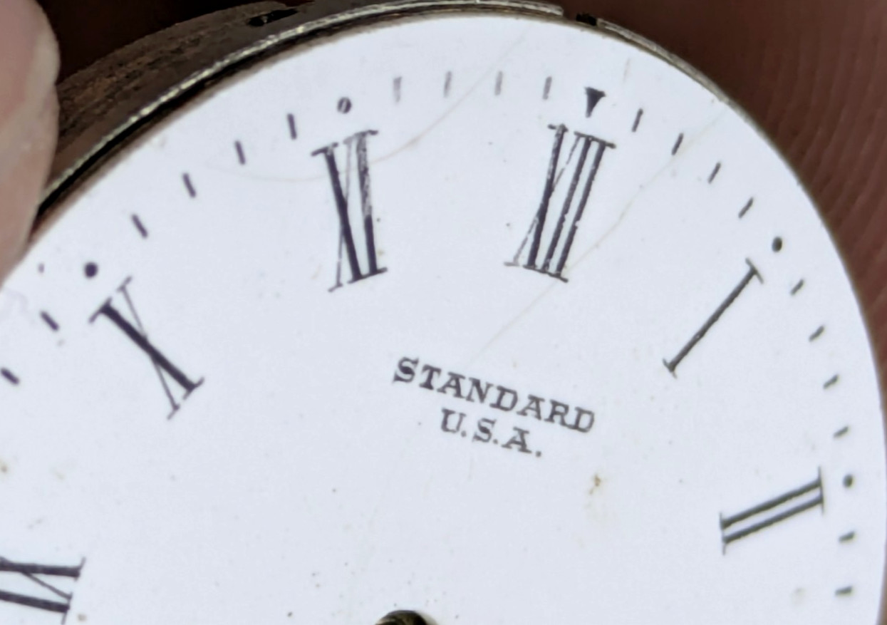 ☑️NEW YORK STANDARD USA WATCH COMPANY 102268 GRADE Excelsior Chronogrph Est 1912
