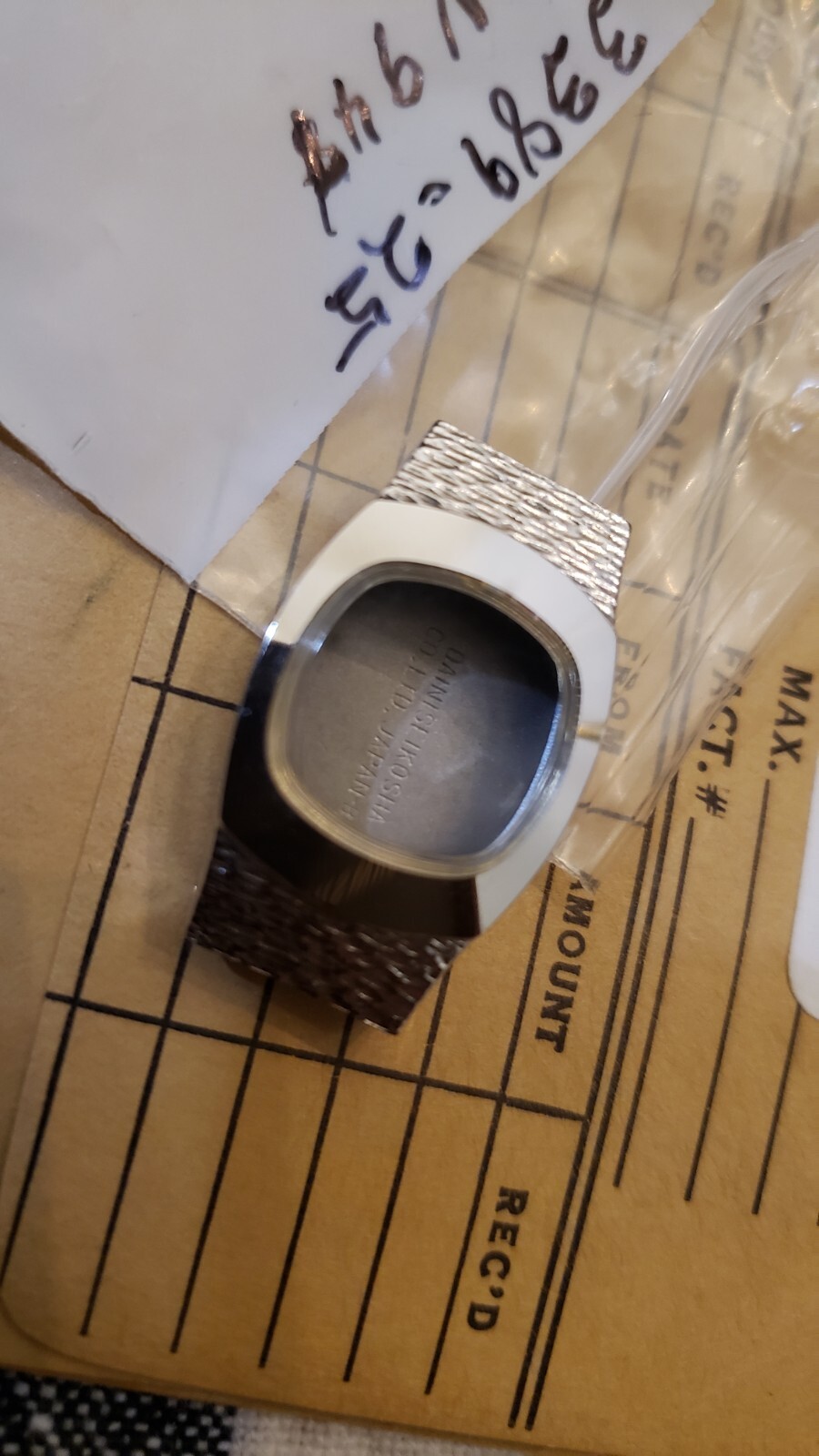 NEW VTG 70’s Seiko Seikosha Watch Ladies Case w/ Crystal Silver XLT 11-3389 25