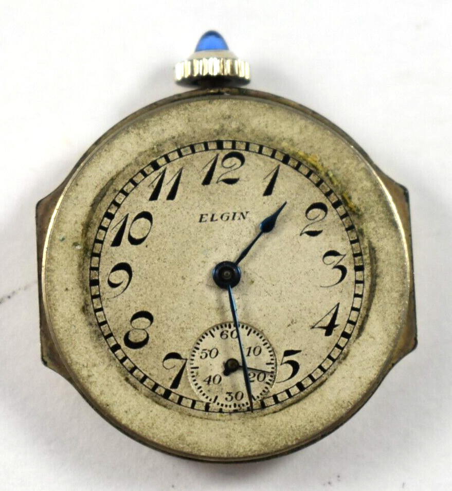 Vintage Elgin Manual Wind 431 6/0s 7J Watch Movement lot.fa