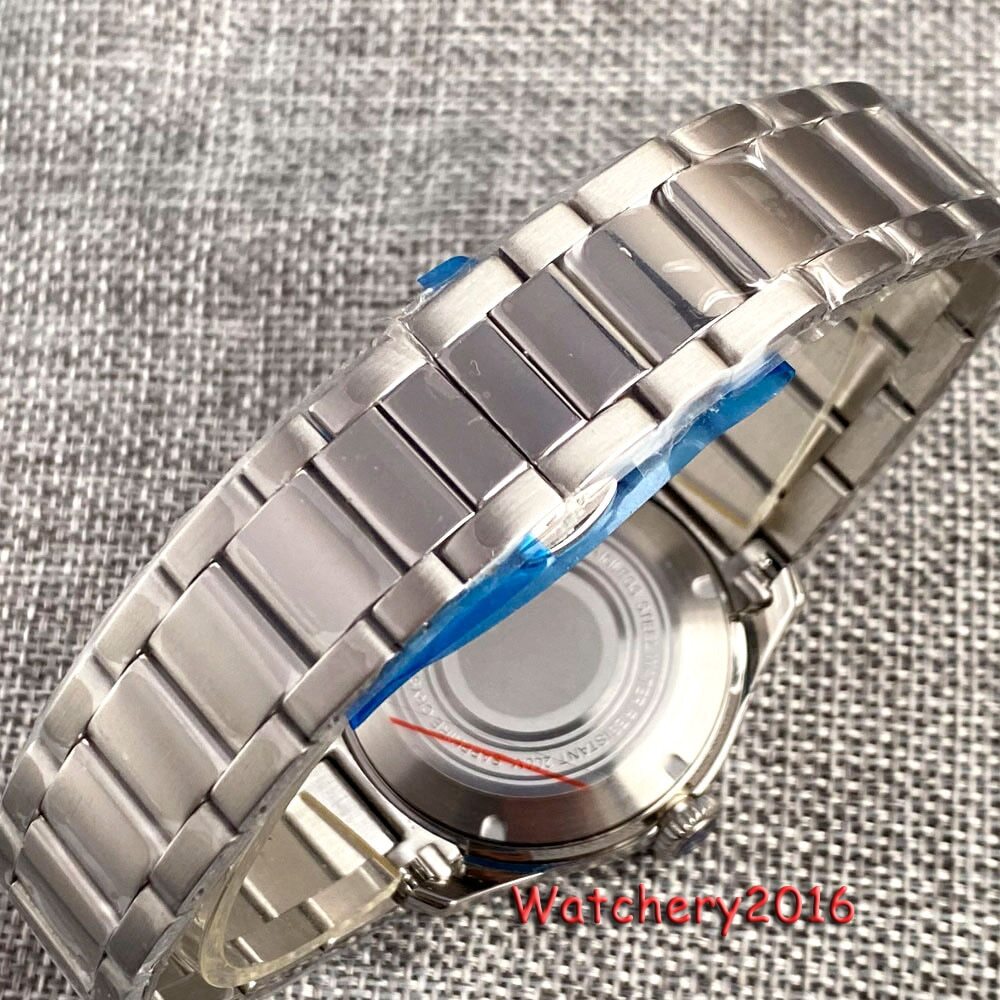 40mm Double Bow Sapphire Glass 20Bar Watch Case For NH35 NH36 ETA 2824 PT5000