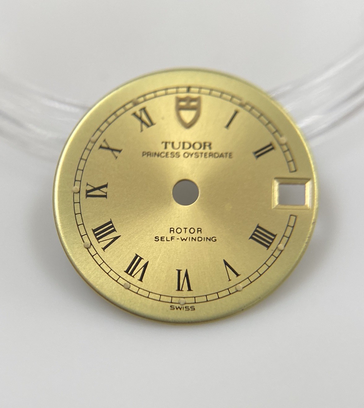 Genuine Tudor Prince Oysterdate Rotor Gold Ladies Cal. ETA 2651/2671 Roman Dial