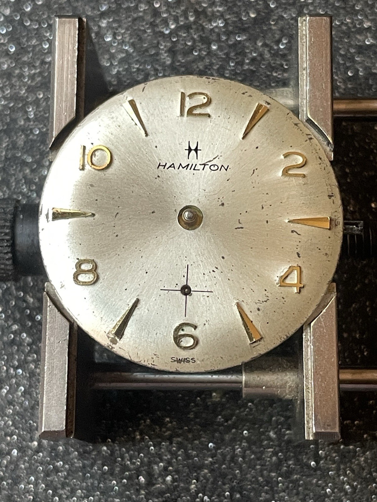 Hamilton watch Movement 686 Parts Or Repair With Original Dial