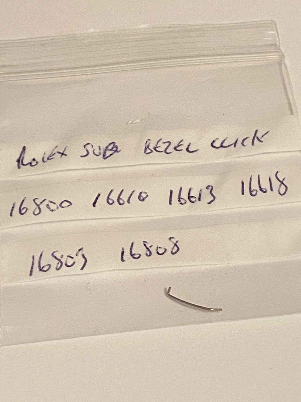 Rolex Aftermarket Bezel click For Sub, Sea Dweller, Non Date Sub (not ceramic)