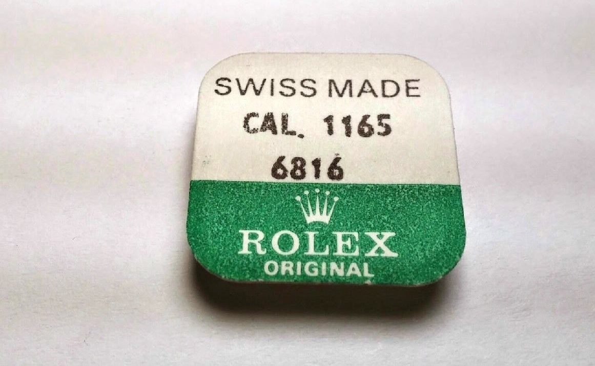 Authentic Rolex Cal 1165 6816, complete set of screws -Genuine, NOS, Sealed