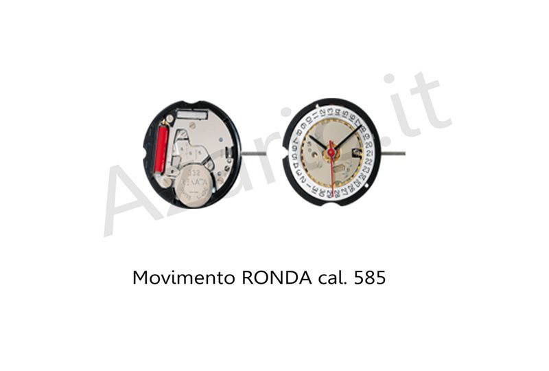 Ronda 585 Movement Quartz for Watch Swiss Watches