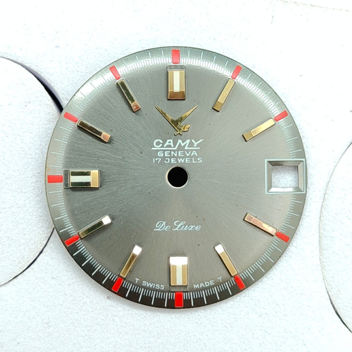 CAMY DE LUXE DATE Cal.ST96 SWISS 26mm UNUSED DIAL