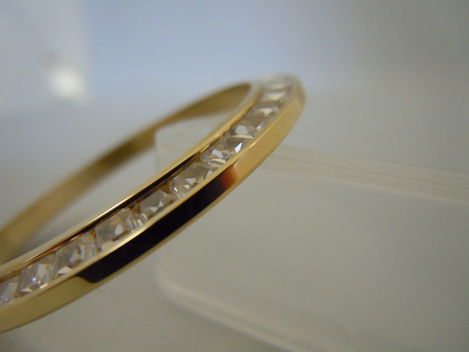 Yellow GP White CZ for Rolex Daytona 116503,116508,116518,116578,116588,116598