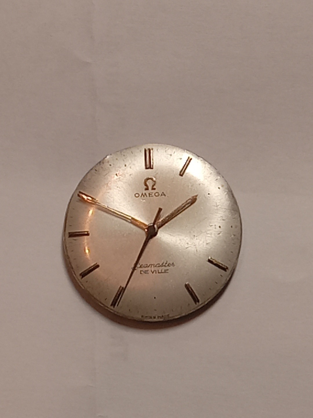 Omega Seawater De Ville Cal 600 Watch Movement 17 Jevels Mens Manual