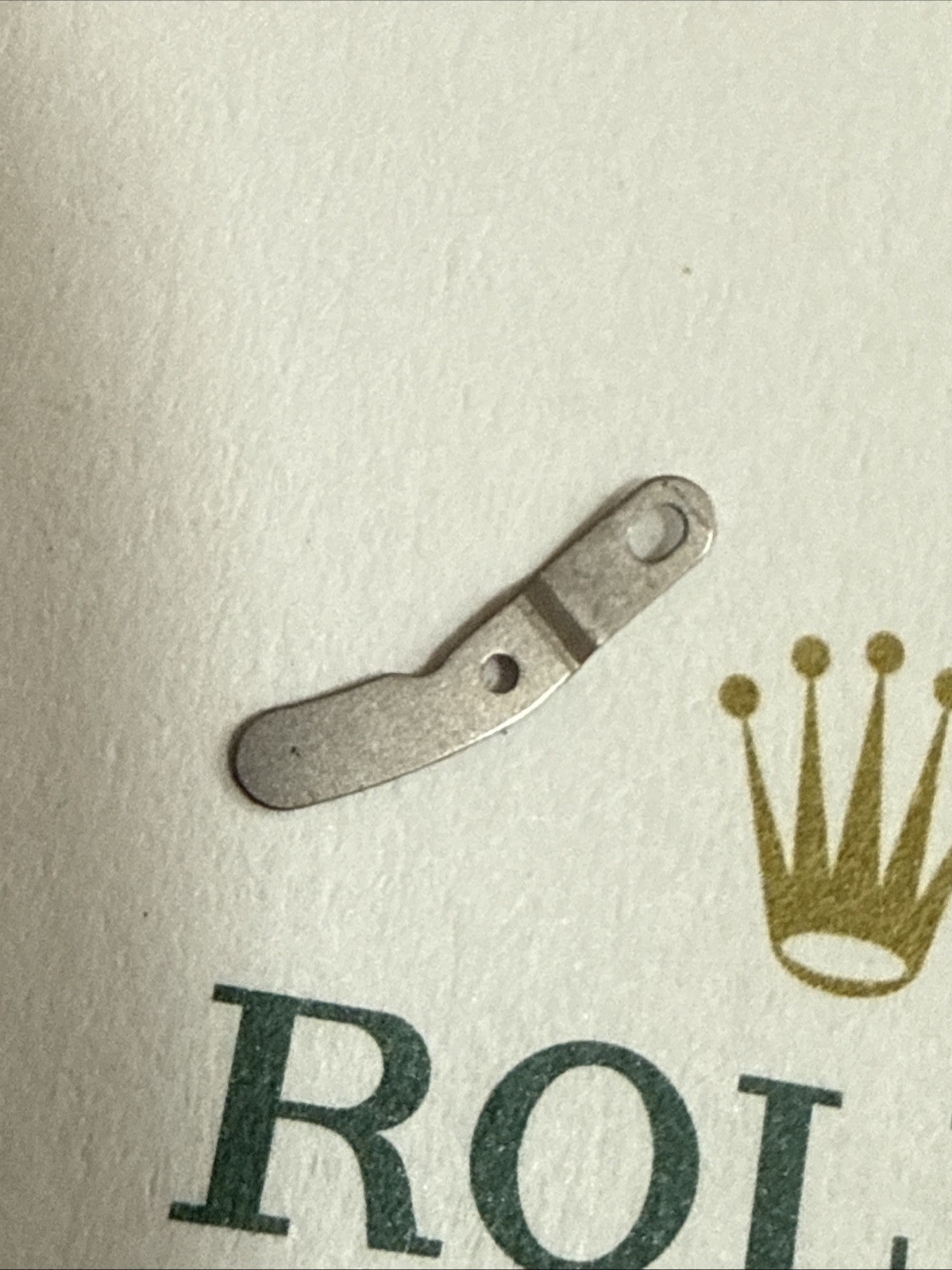 GENUINE Authentic Rolex 3135 225 Setting Lever Bridge Perfect Condition