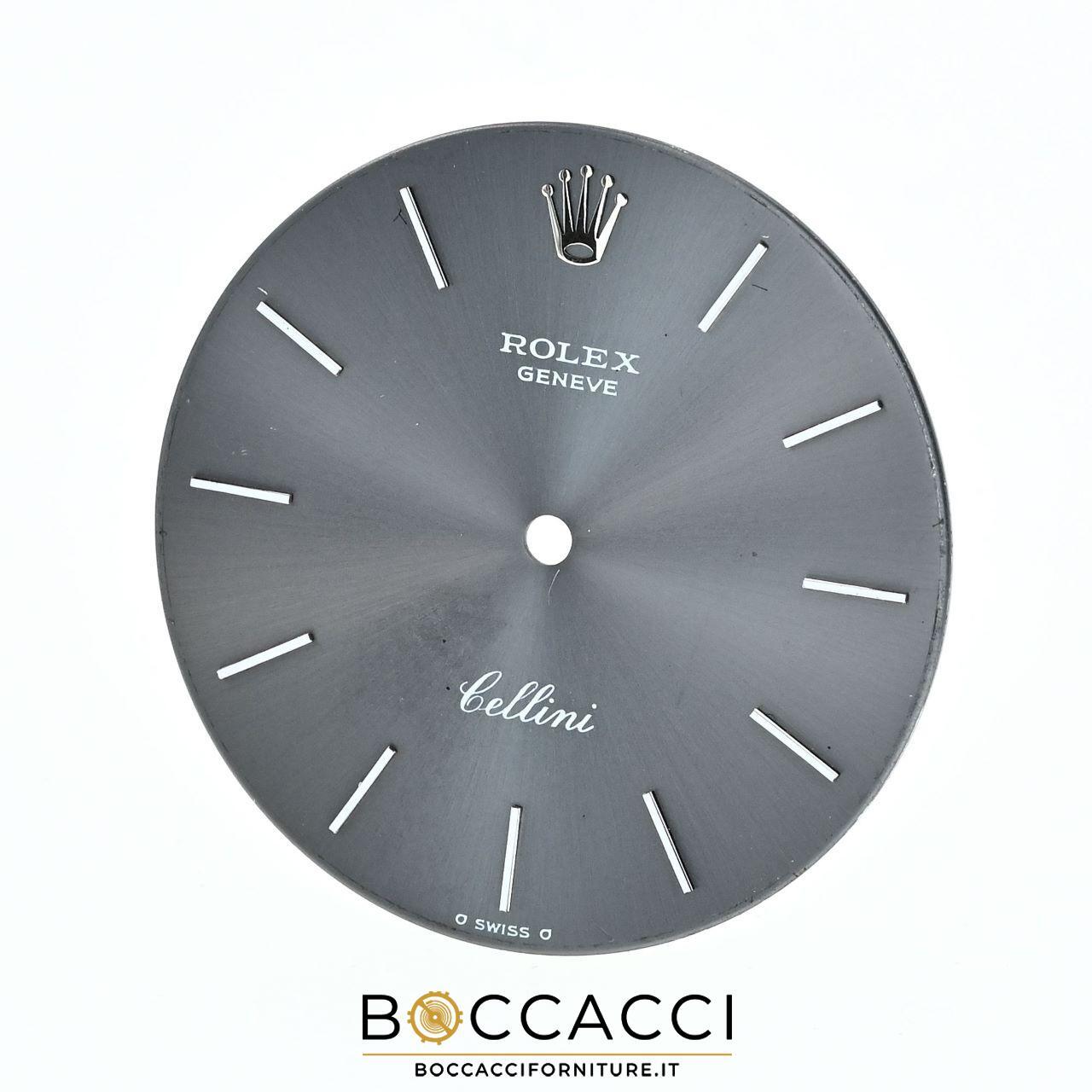 ROLEX Rhodium Cellini 32mm Dial ’’White Gold Index’’ For ref. 4112 Sigma Dial…