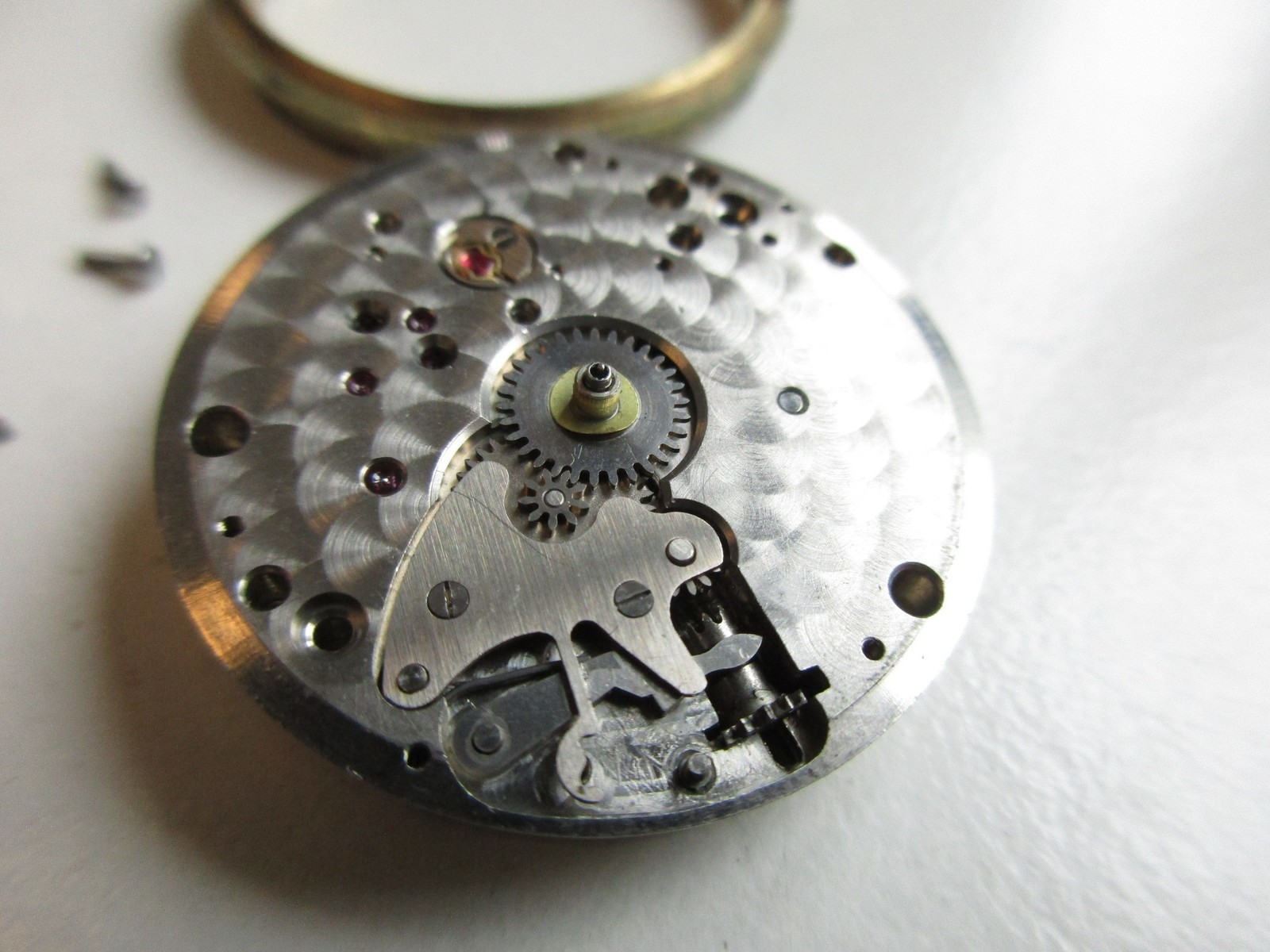 Alpina cal. 598R Swiss vintage watch movement – parts loose – running