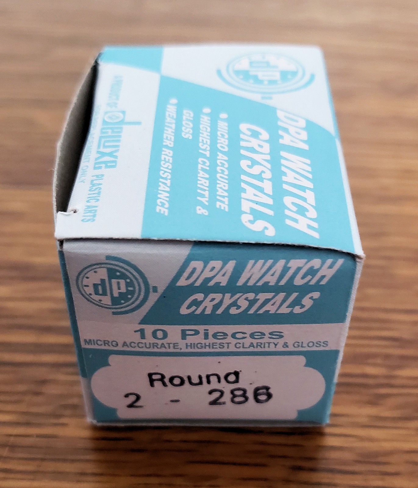READ – Lot of 10 Round DPA 286 28.6mm Acrylic Plastic Watch Crystal Crystals