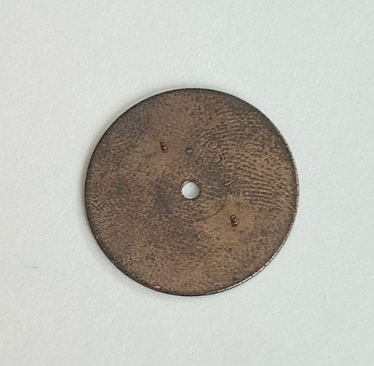 A Vintage Must de Cartier Wristwatch Dial.