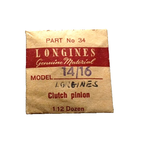 Longines 14.16 Clutch Pinion watch part #34