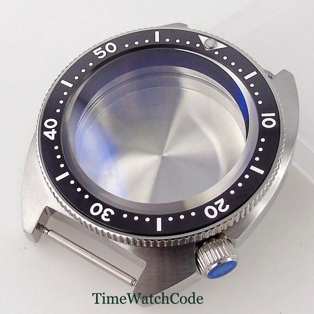 41mm Watch Case for NH35 PT5000 ETA2824 Sapphire Crystal Chapter Ring 4.1 Crown