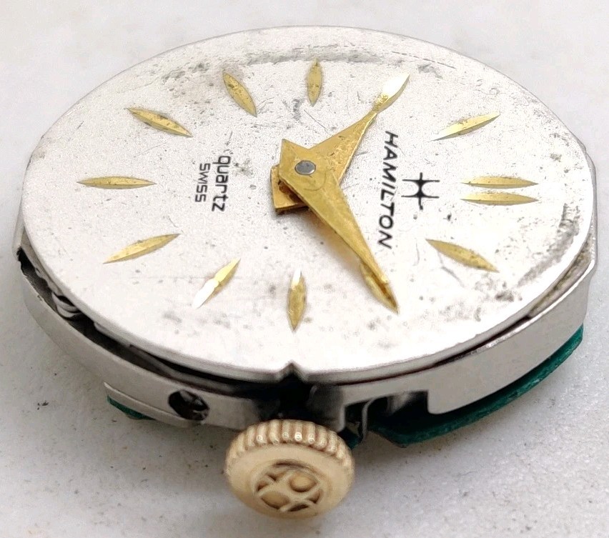 Hamilton 793A INT ESA ETA Cal. 301.002 Swiss quartz watch movement Works