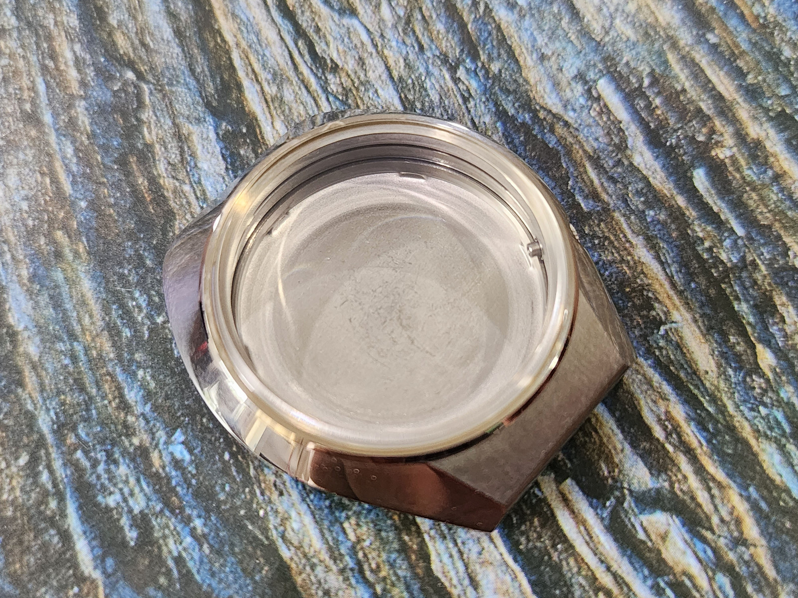 NOS GENUINE CASE VINTAGE SEIKO 6106-8630 COMPLETE CASE SS.