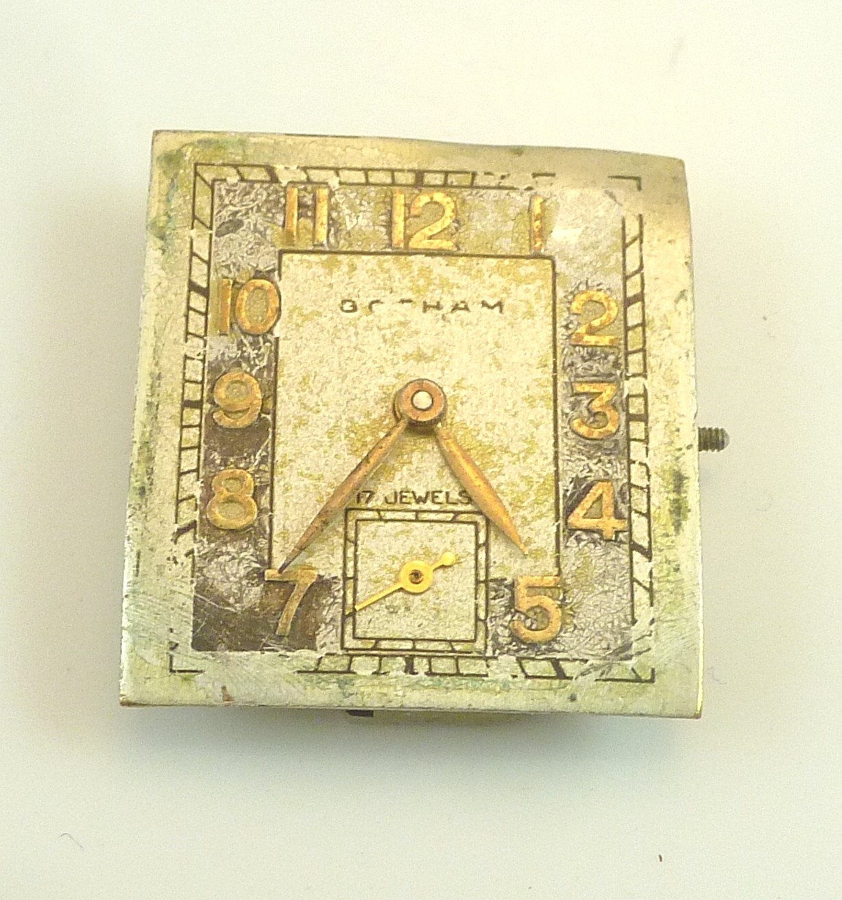 Gotham PPOLK Wrist Watch Movement – Good Balance – Parts / Repair